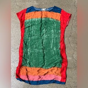 Boden unique color block dress